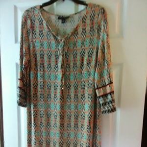 Multi-colored dress